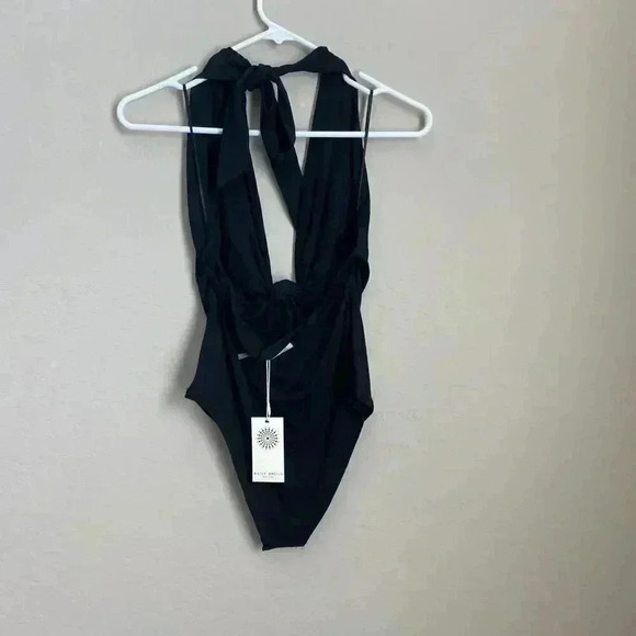 Ramy Brook Zoey Bodysuit Black Size Large - Picture 9 of 12
